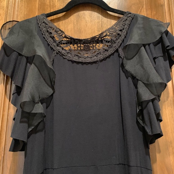 Free People Black Gown - Picture 2 of 7